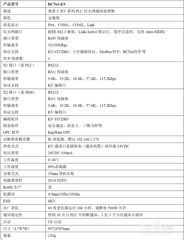 基恩士KV系列PLC以太网通讯升级