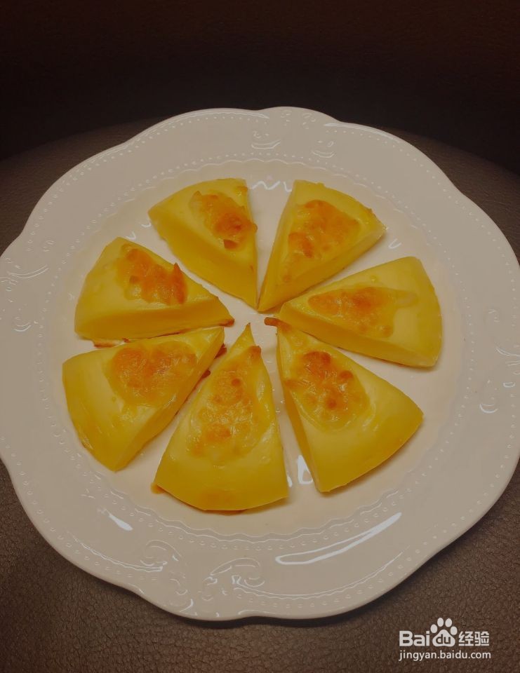 简单版芝士烤牛奶