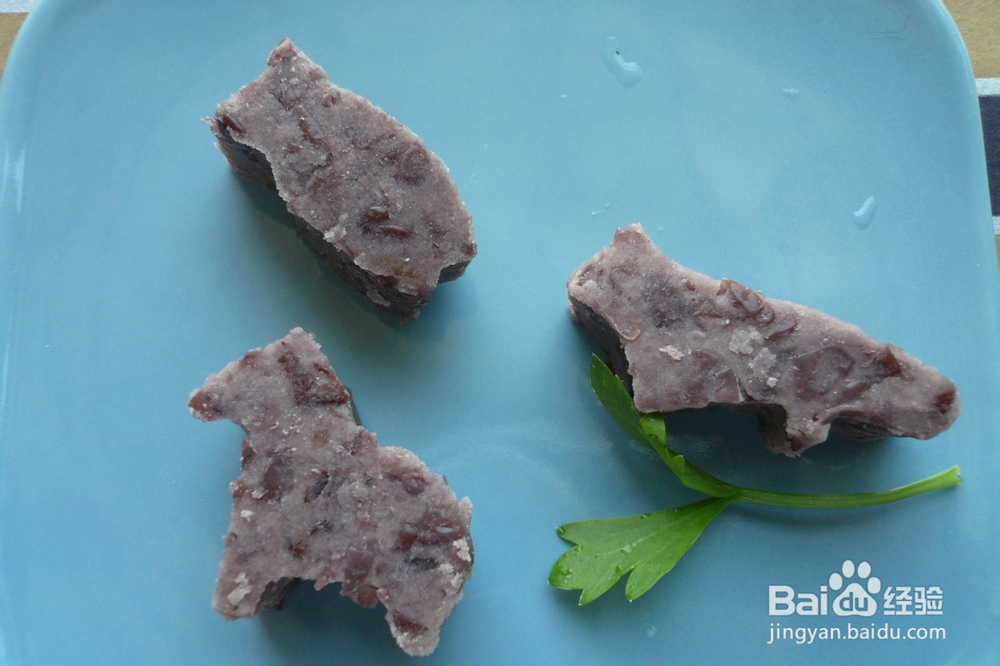 手制茶食：红豆沙小糕点