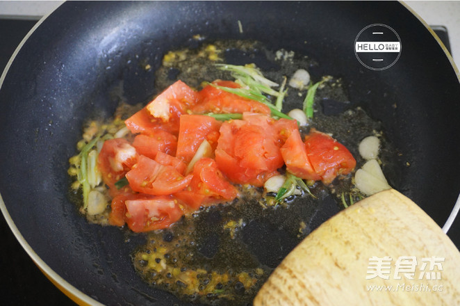 西红柿渍豆腐
