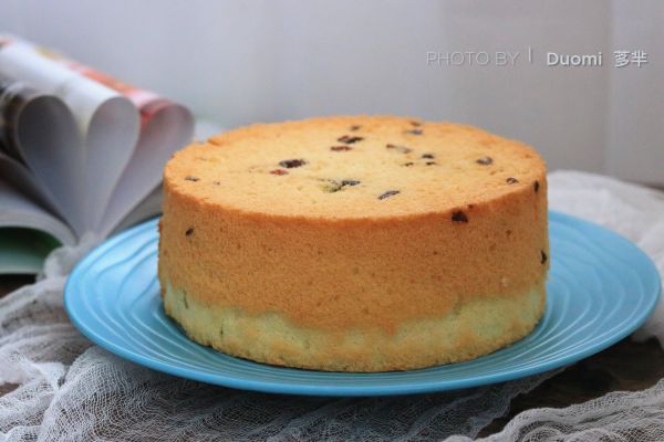 蔓越莓戚风蛋糕