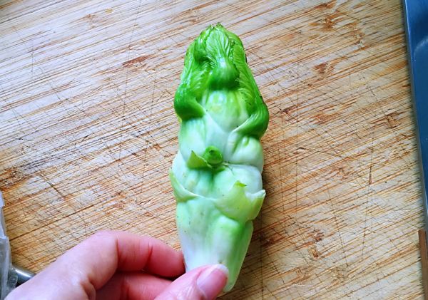 儿菜菌菇炒虾仁