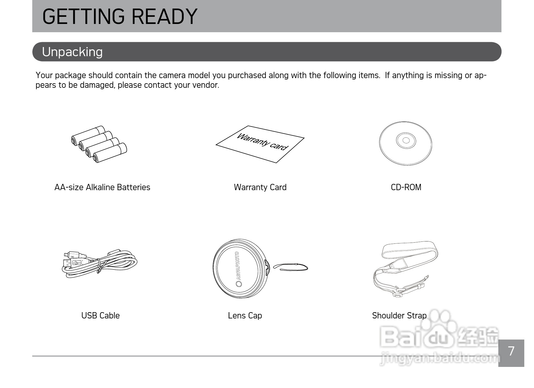 爱克发AgfaPhoto SELECTA 16数码相机使用说明书:[1]