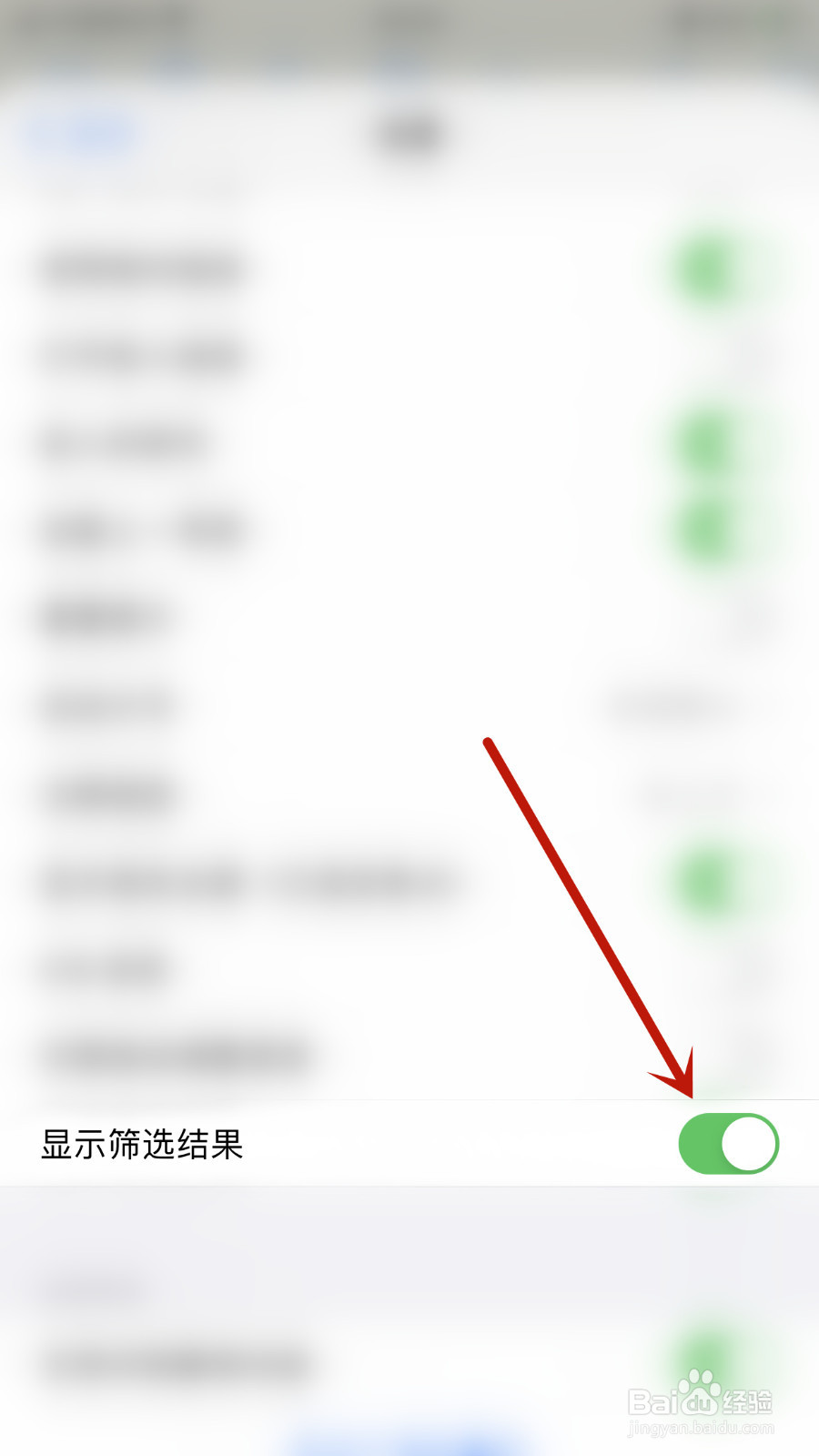 iThoughts2go怎么设置显示筛选结果启用