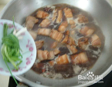 让人垂涎的糖桂花红烧肉