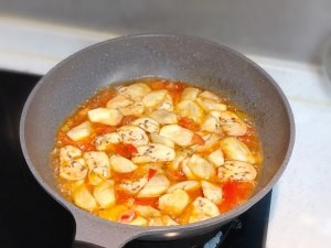 养生食补西红柿烧茄子的做法