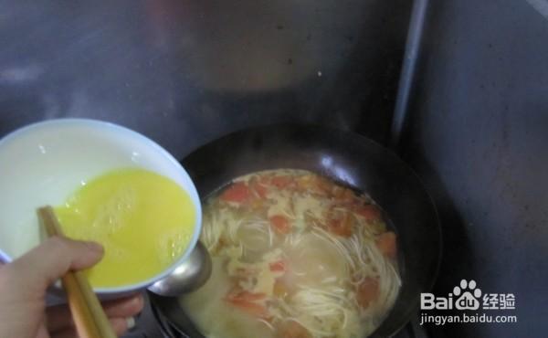 如何做馋嘴的鸡蛋西红柿热汤面