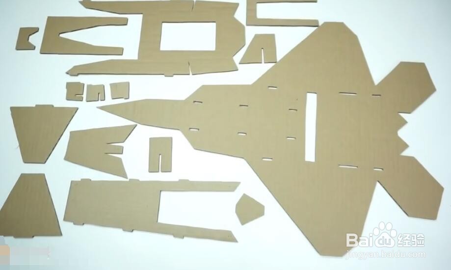 硬纸板做飞机的步骤图图片