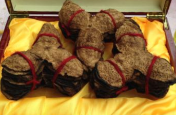 为什么有的新会陈皮会用红绳子扎起来？