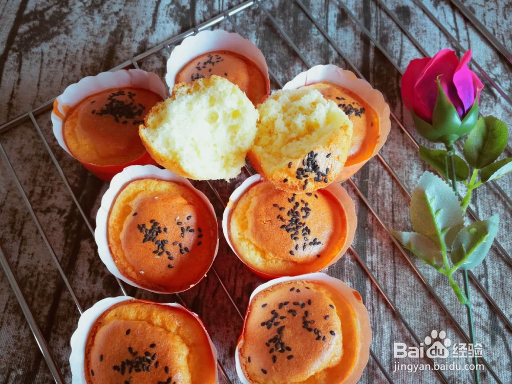 低糖少油蛋糕的做法