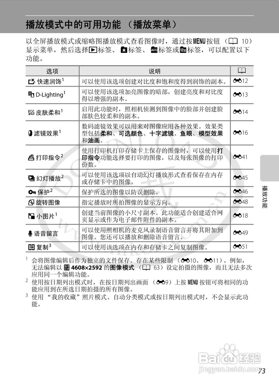 尼康COOLPIX S6200数码相机使用说明书:[9]