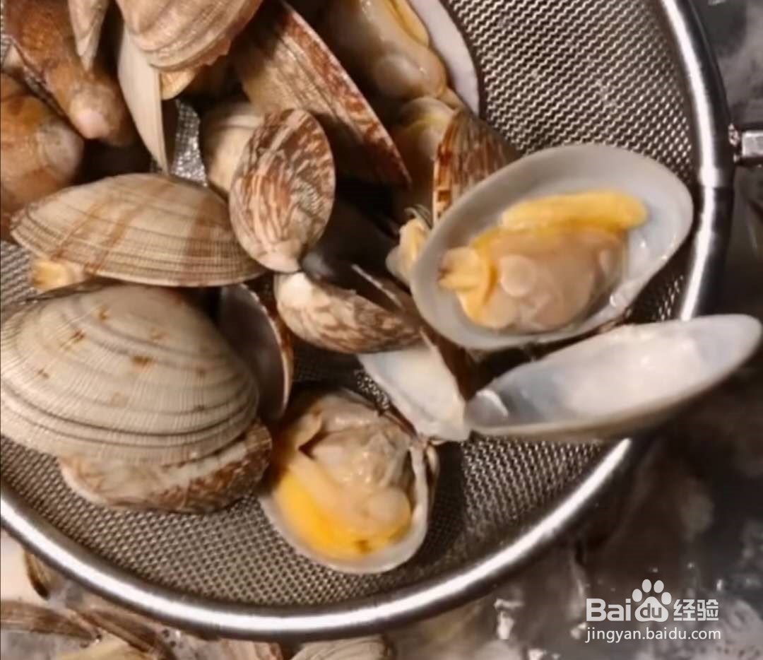 美味花甲的做法?