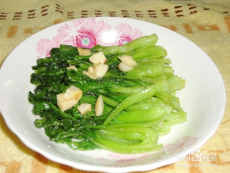 小松菜的做法