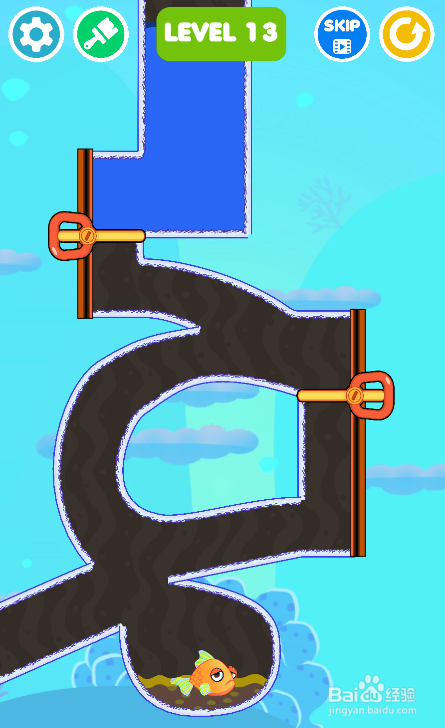 Save The Fish的LEVEL 13怎样通过