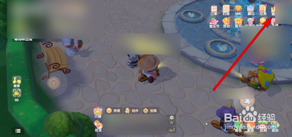 摩尔庄园手游神秘湖在哪