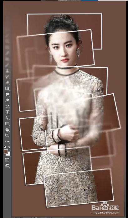 用PS制作好看的拼贴效果图