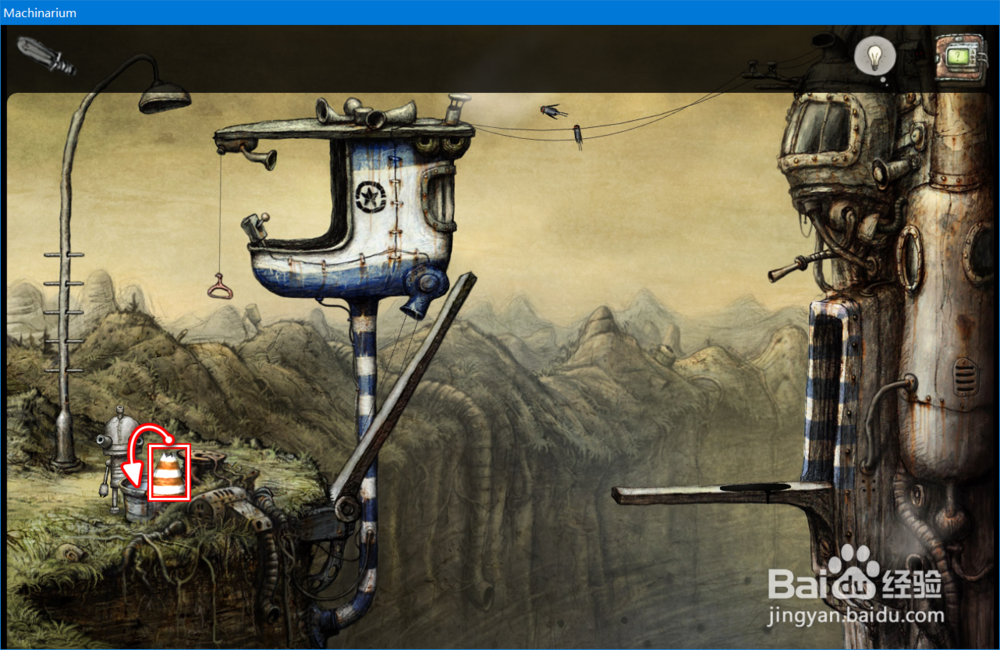 【机械迷城】如何过第二幕的独木桥