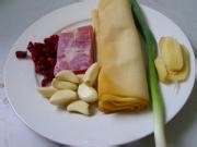秘制咸肉蒸百叶