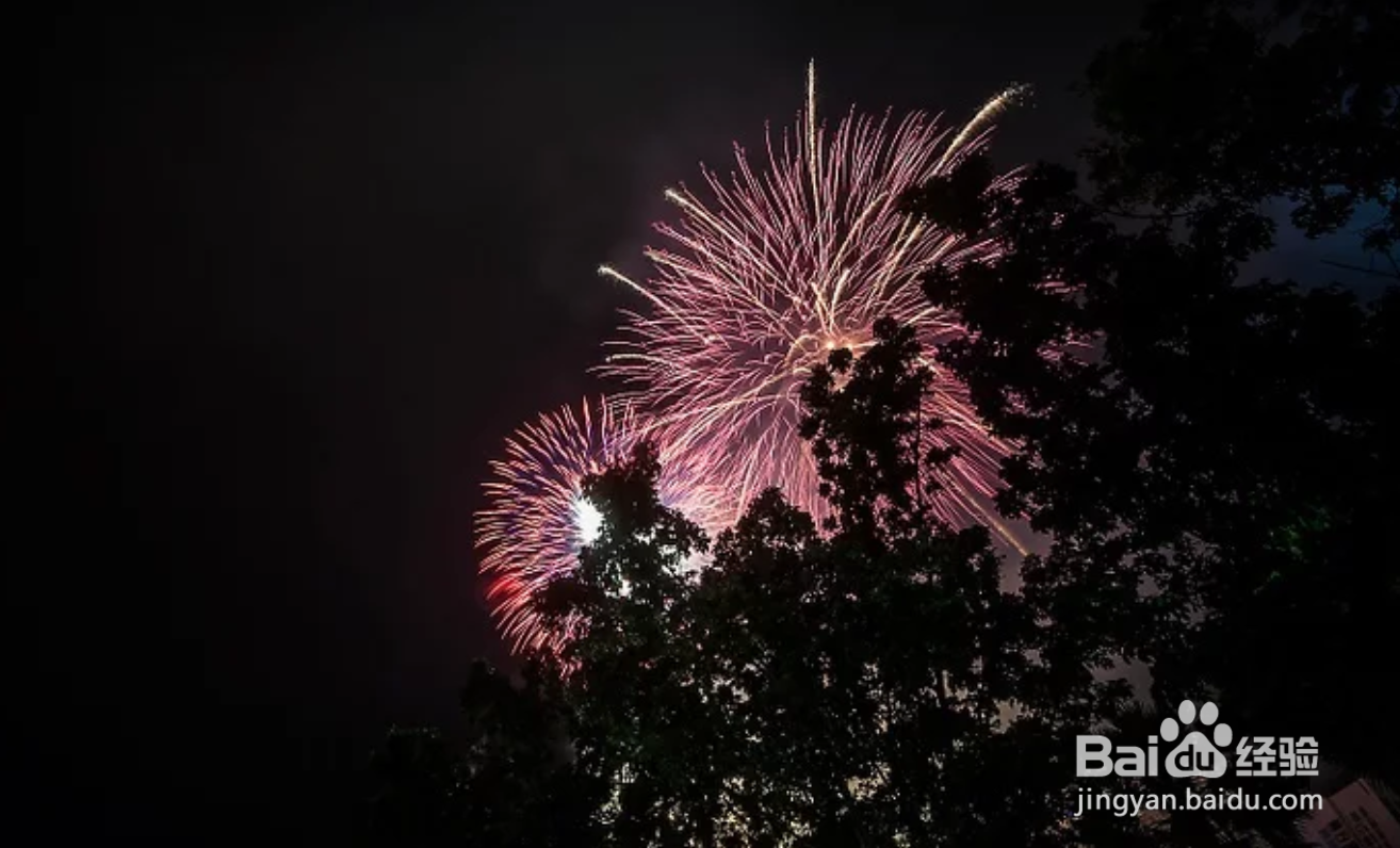 如何拍摄烟花