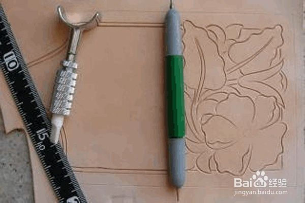 手工皮雕钥匙包DIY 爱包女有福啦!可扩展挎包!