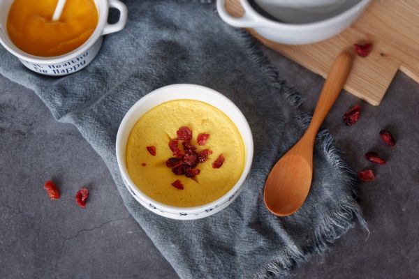 南瓜牛奶炖蛋#在“家”打造ins风