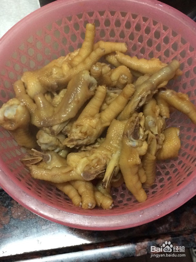 虎皮凤爪的做法