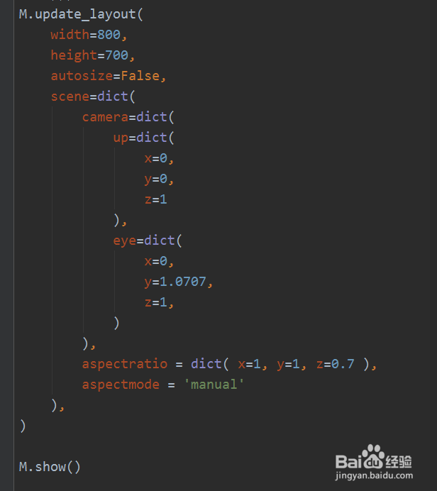 如何使用python语言中的plotly绘制3D图形