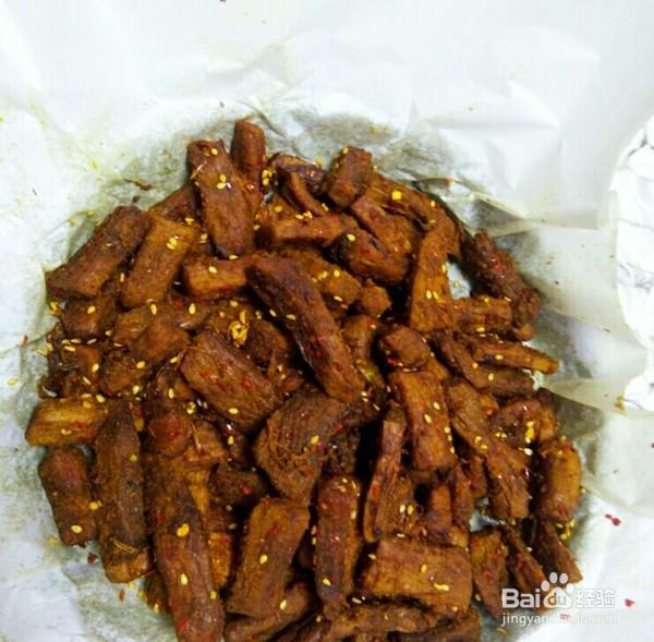 如何做好吃的微波炉版香辣牛肉干