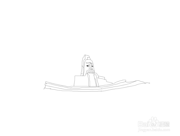 炎黄二帝儿童简笔画