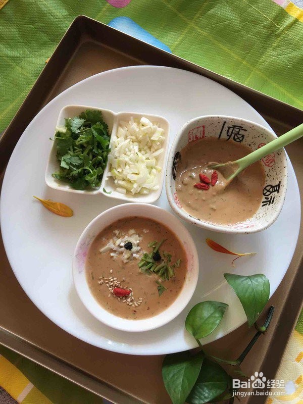 羊肉汤的蘸水怎样配