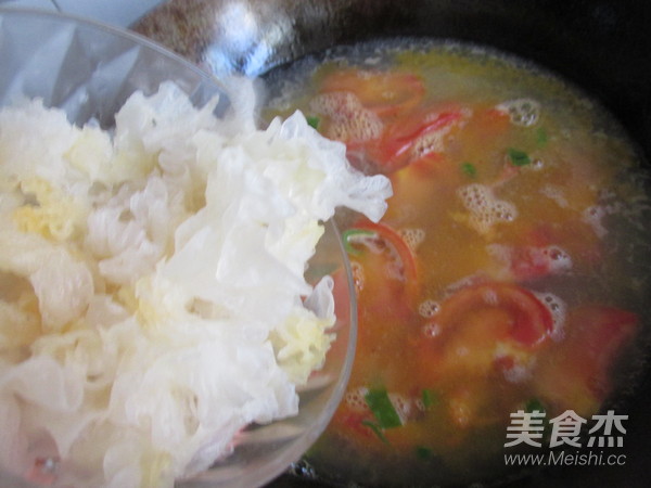 自制打卤手擀面