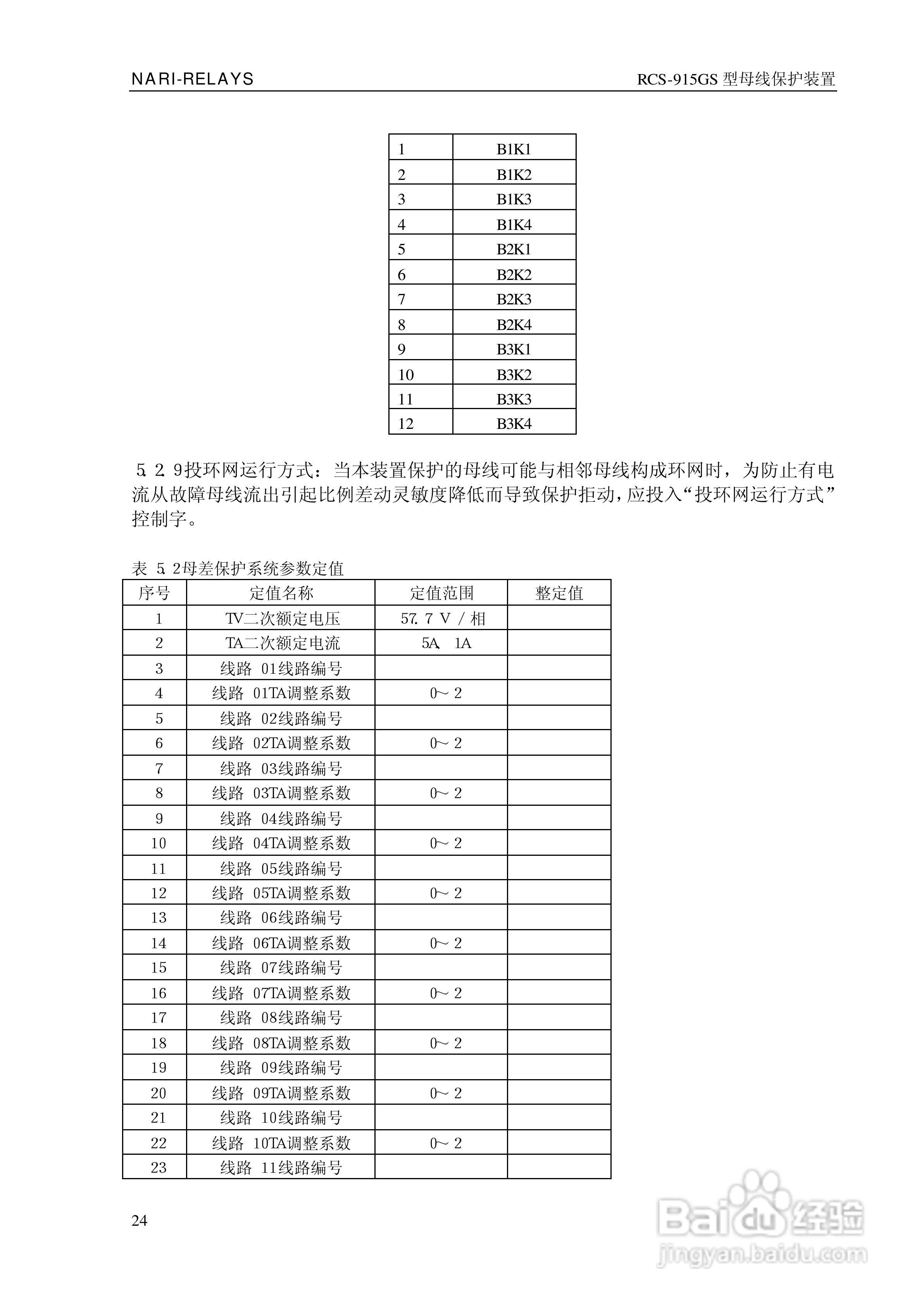 RCS-915GS型微机母线保护装置技术和使用说明书:[3]
