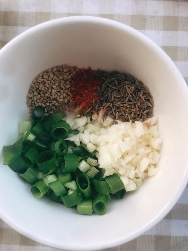 孜然丸子火腿肠