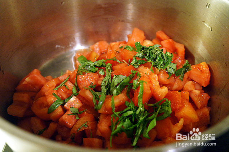 番茄茄子意面的做法