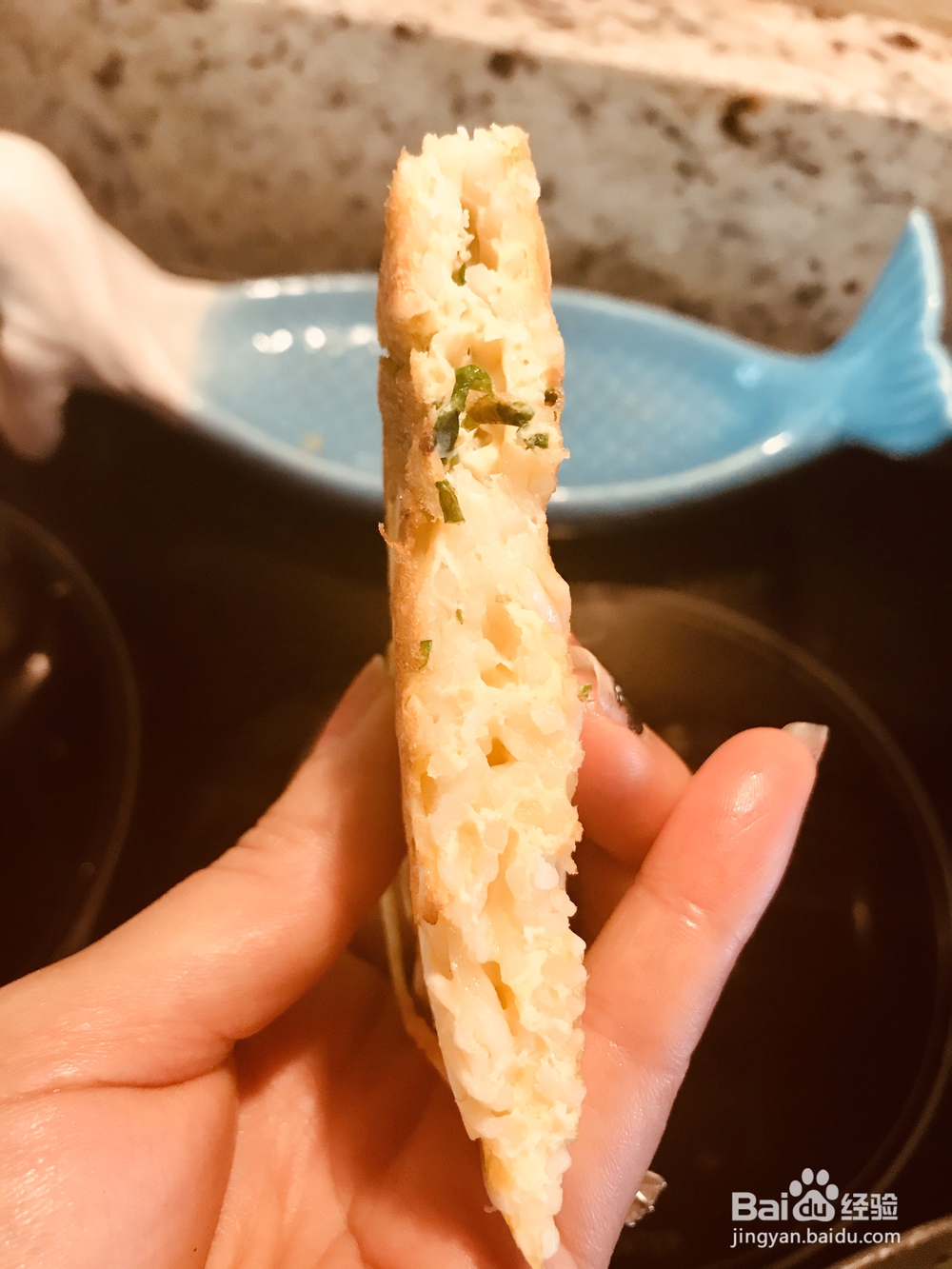 花式做饼-面条做的鸡蛋香葱银丝饼教程