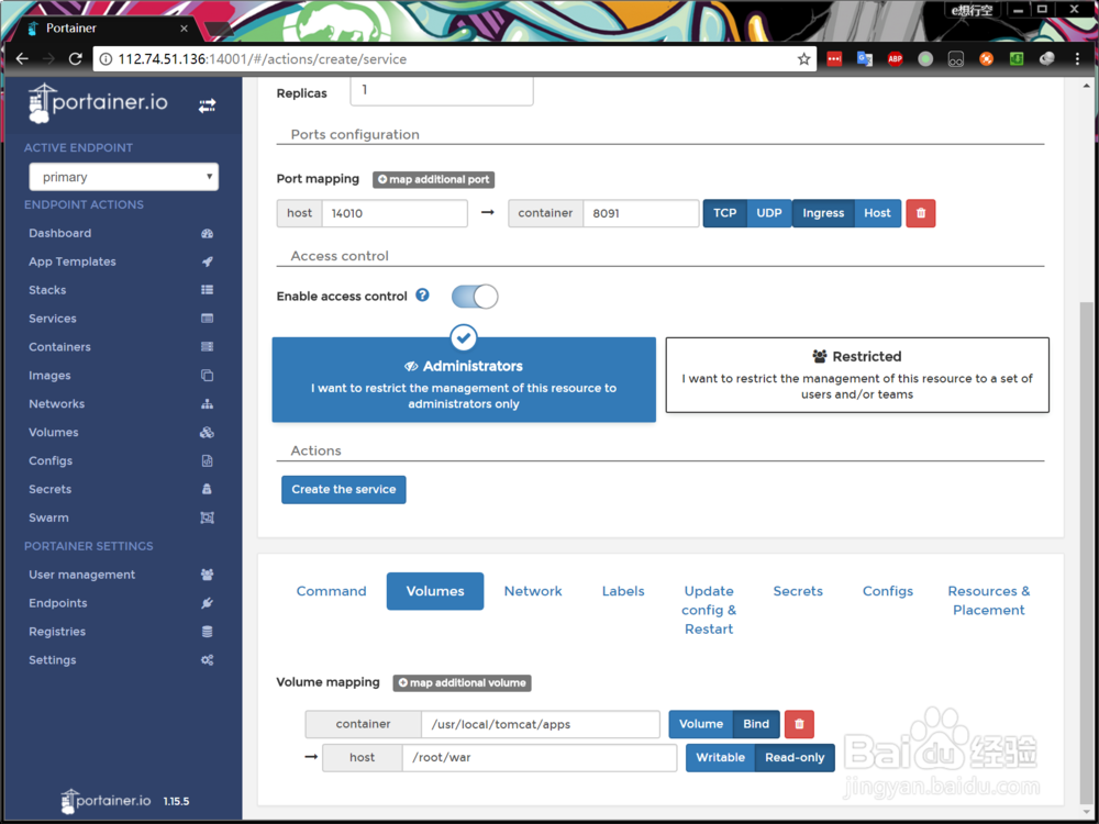 docker jenkins自动部署之tomcat安装