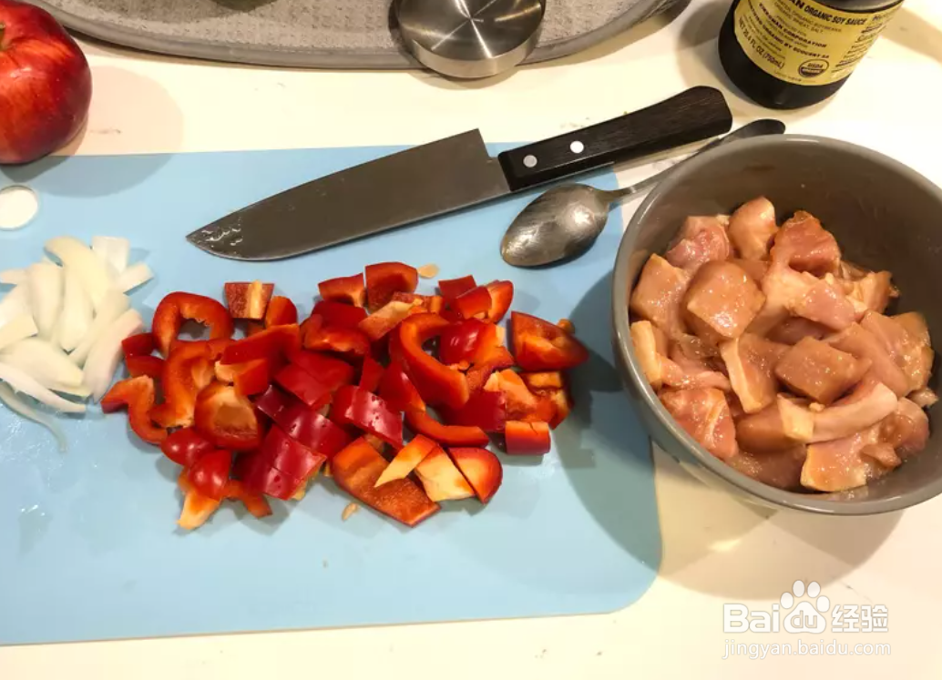 甜椒炒糖醋猪肉