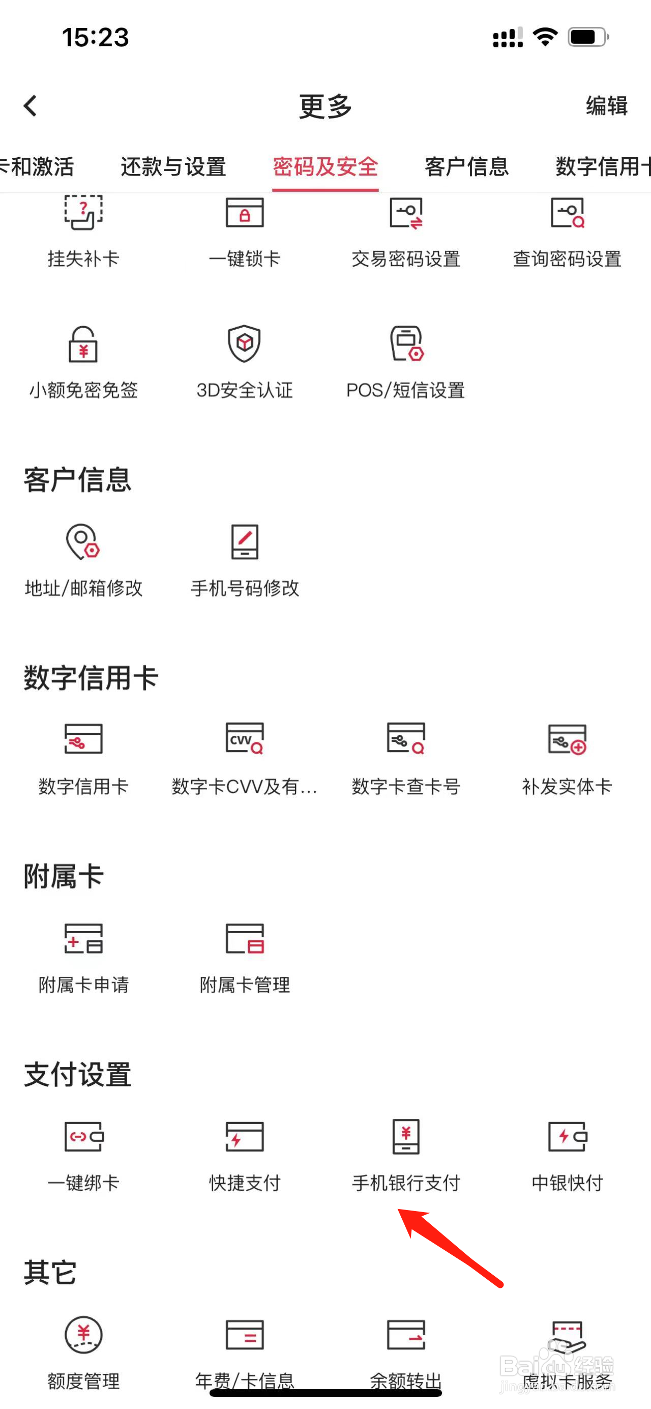 中国银行如何查看手机银行支付