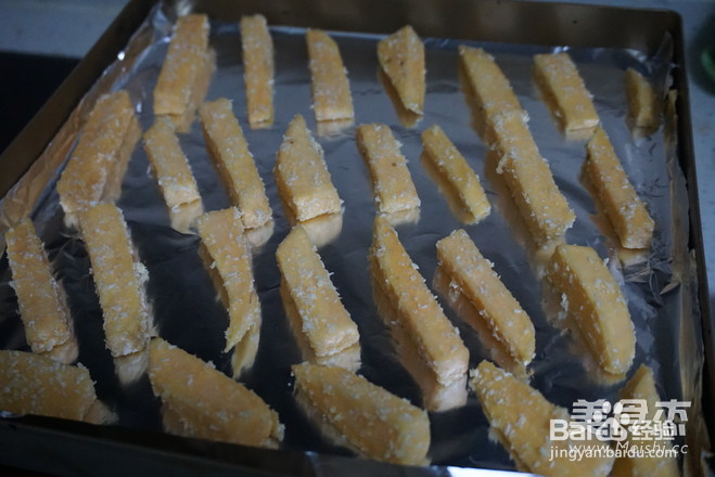 椰香红薯条的做法