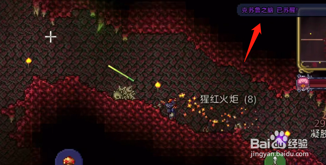 泰拉瑞亚克苏鲁之脑怎么召唤