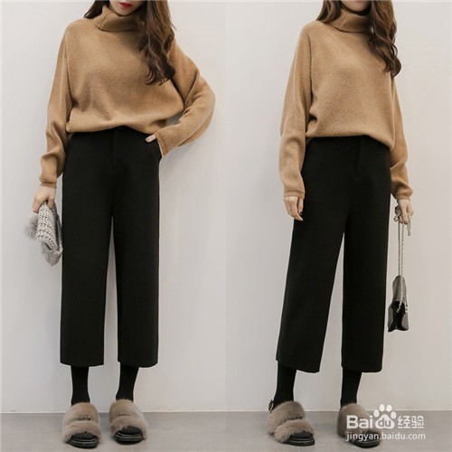 普通女孩这样穿阔腿裤,逛街时回头率大增!