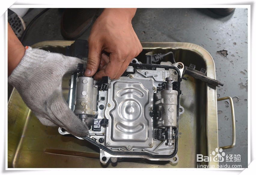 昊锐DSG变速箱故障维修,挂不上档,顿挫不走车