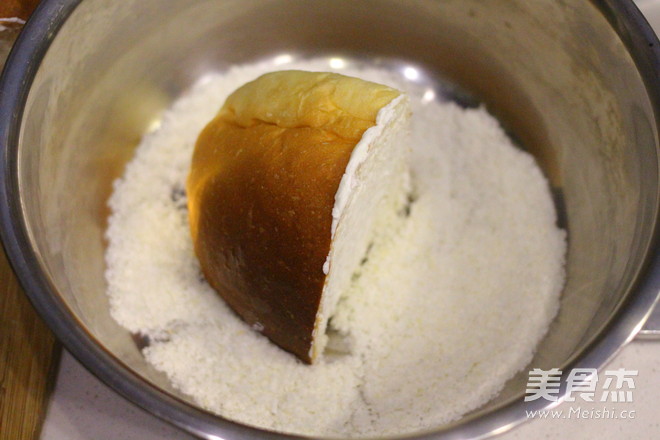 椰香乳酪包的做法