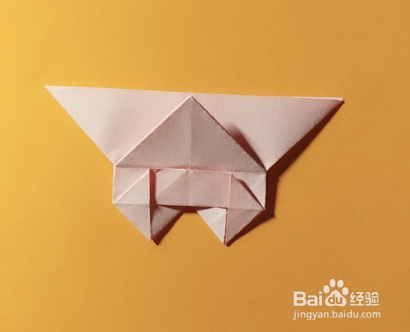 爱心书签折纸方法(一)