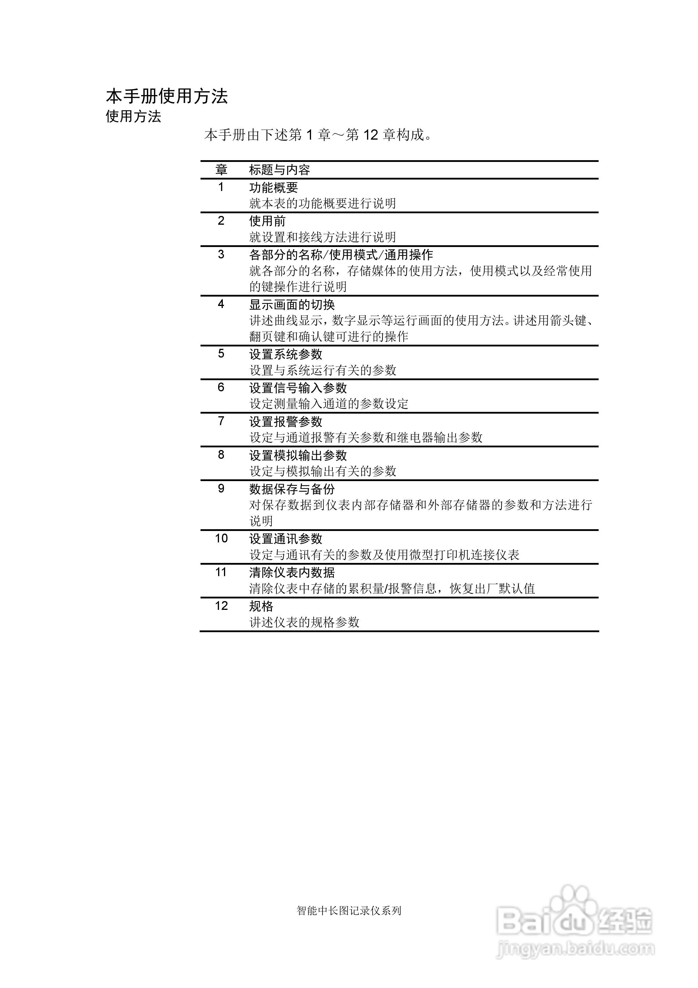 同扬cj8100无纸记录仪说明书:[1]