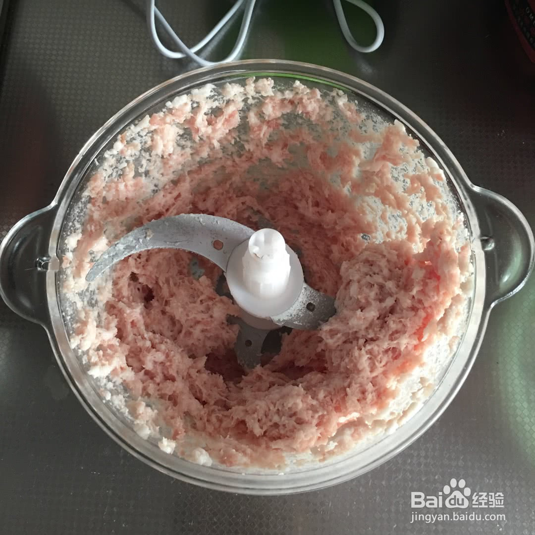 猪肉萝卜蒸饺的做法