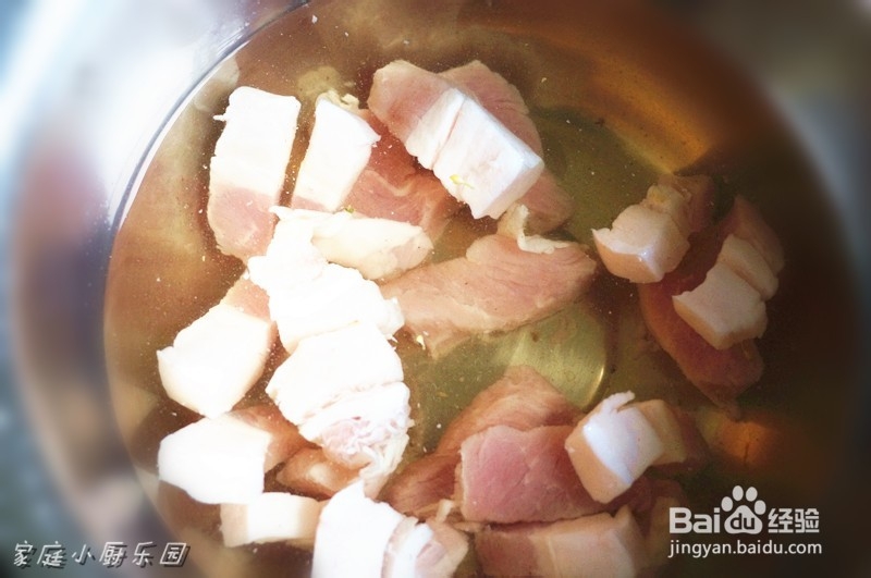 家庭小厨怎么做好菜：[6]土豆焖五花肉怎么做