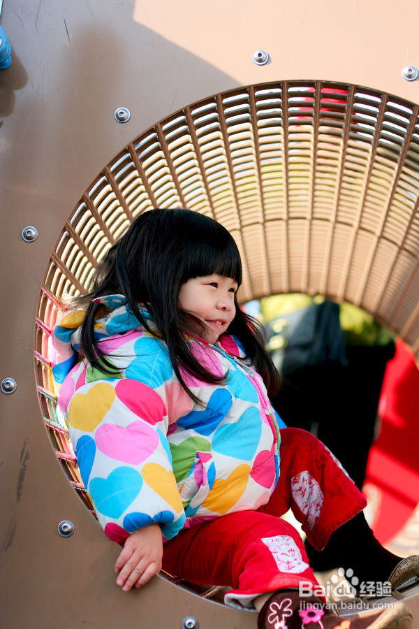 美国社区儿童乐园钻猪笼(组图)