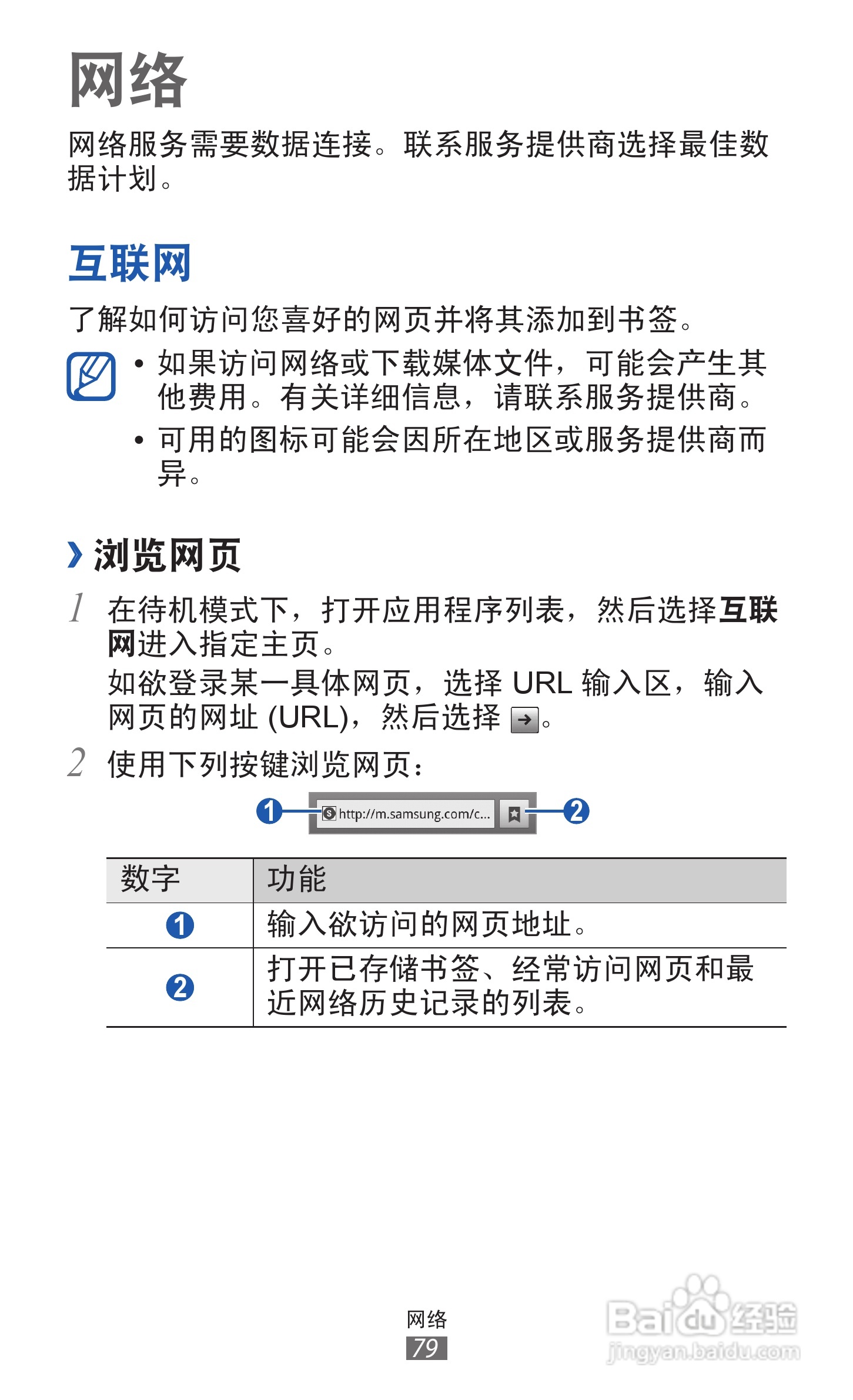 三星 GT-I8250手机说明书:[8]