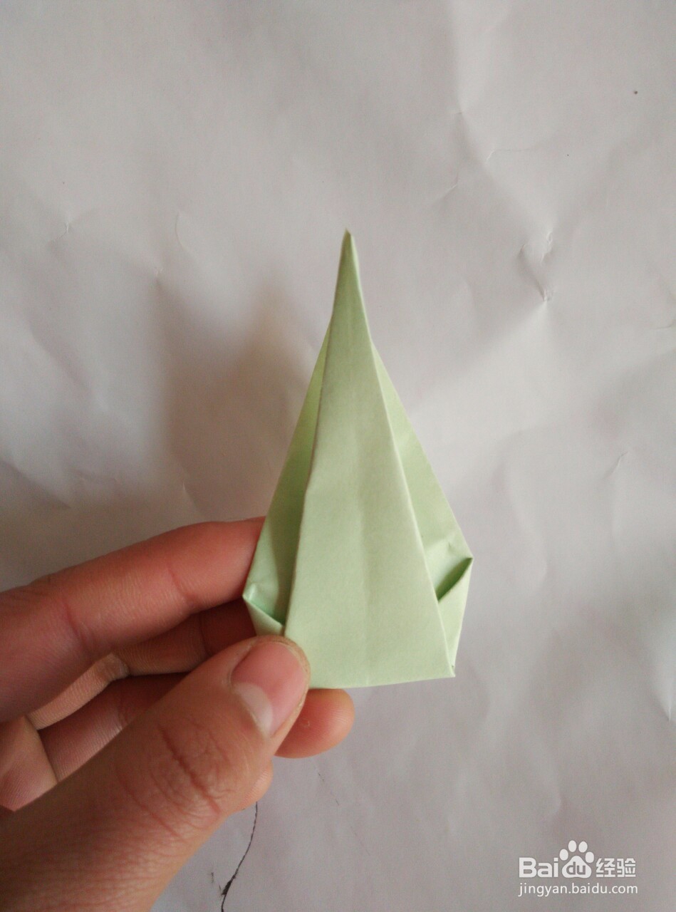 折纸郁金香的折法